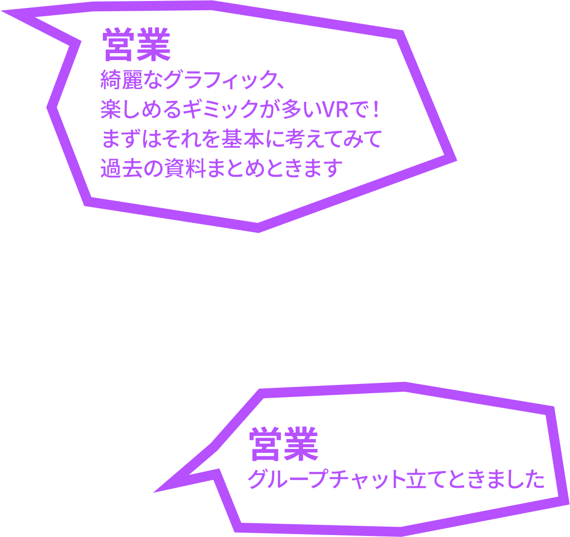 即座に各部署が招集できる!